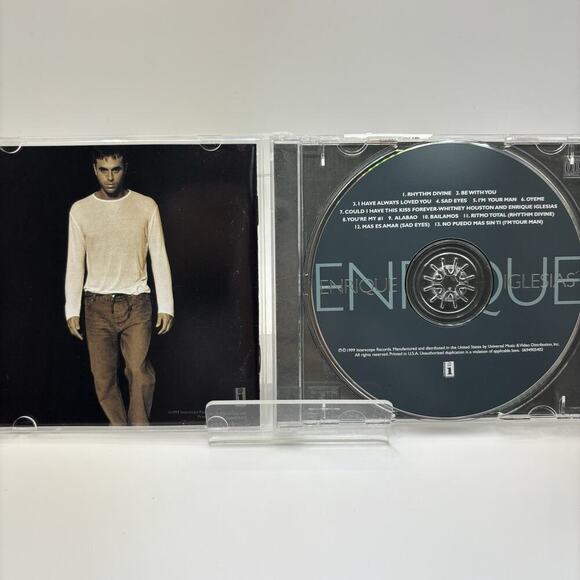 Enrique by Enrique Iglesias (CD, Nov-1999, Interscope (USA)) - Picture 3 of 5